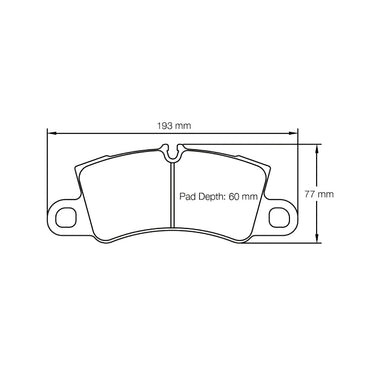 Pagid Racing Brake Pads No. 4581